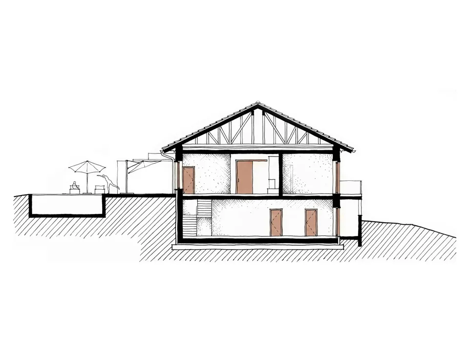 Einfamilienhaus PM — Skizze 2